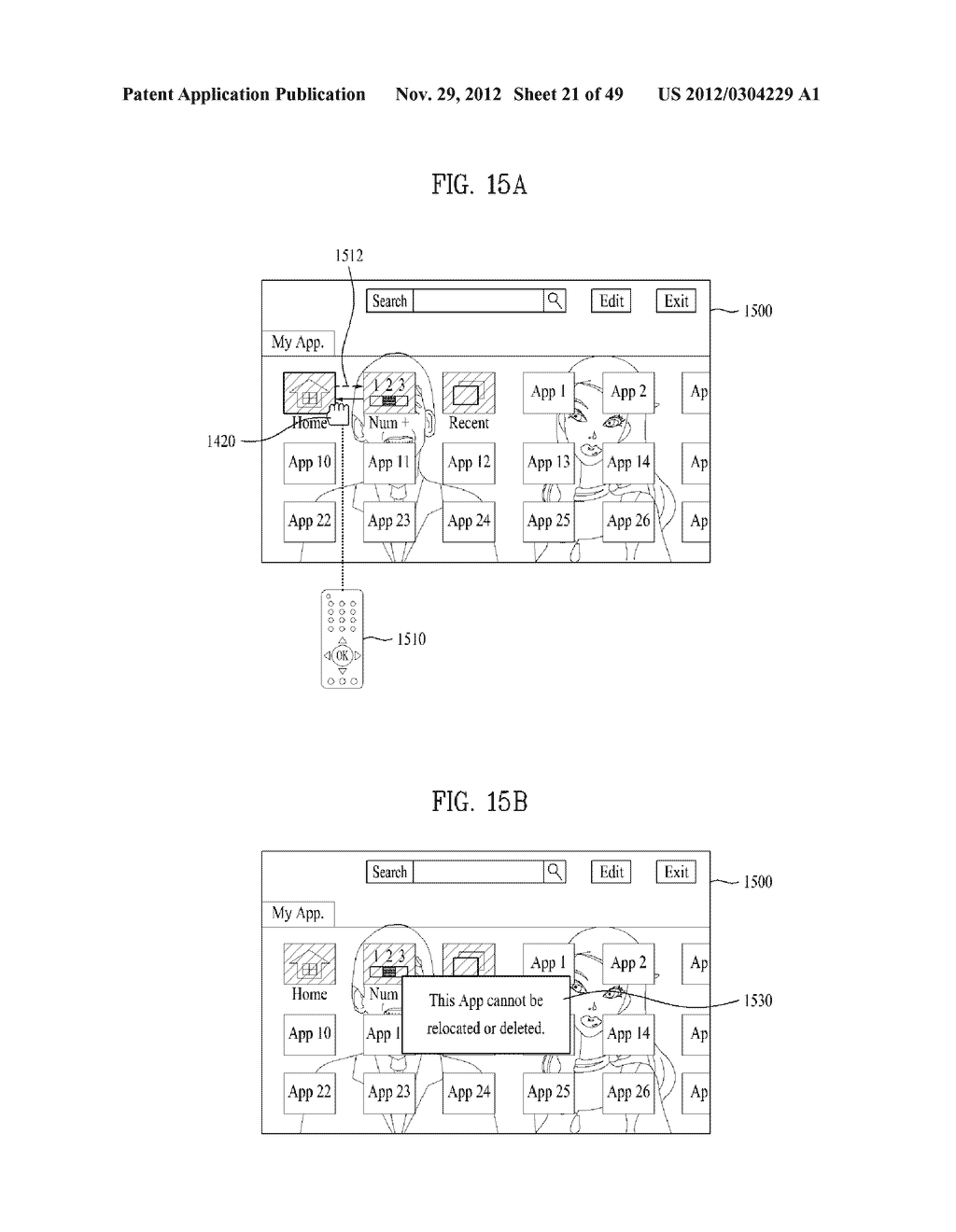 DISPLAY APPARATUS FOR PROCESSING MULTIPLE APPLICATIONS AND METHOD FOR     CONTROLLING THE SAME - diagram, schematic, and image 22