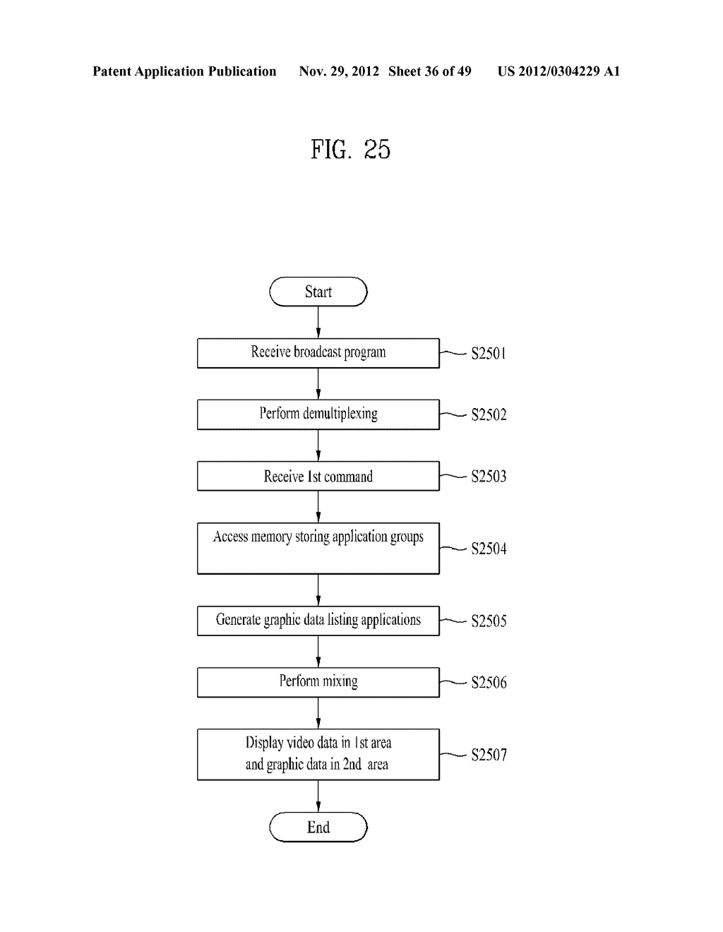 DISPLAY APPARATUS FOR PROCESSING MULTIPLE APPLICATIONS AND METHOD FOR     CONTROLLING THE SAME - diagram, schematic, and image 37