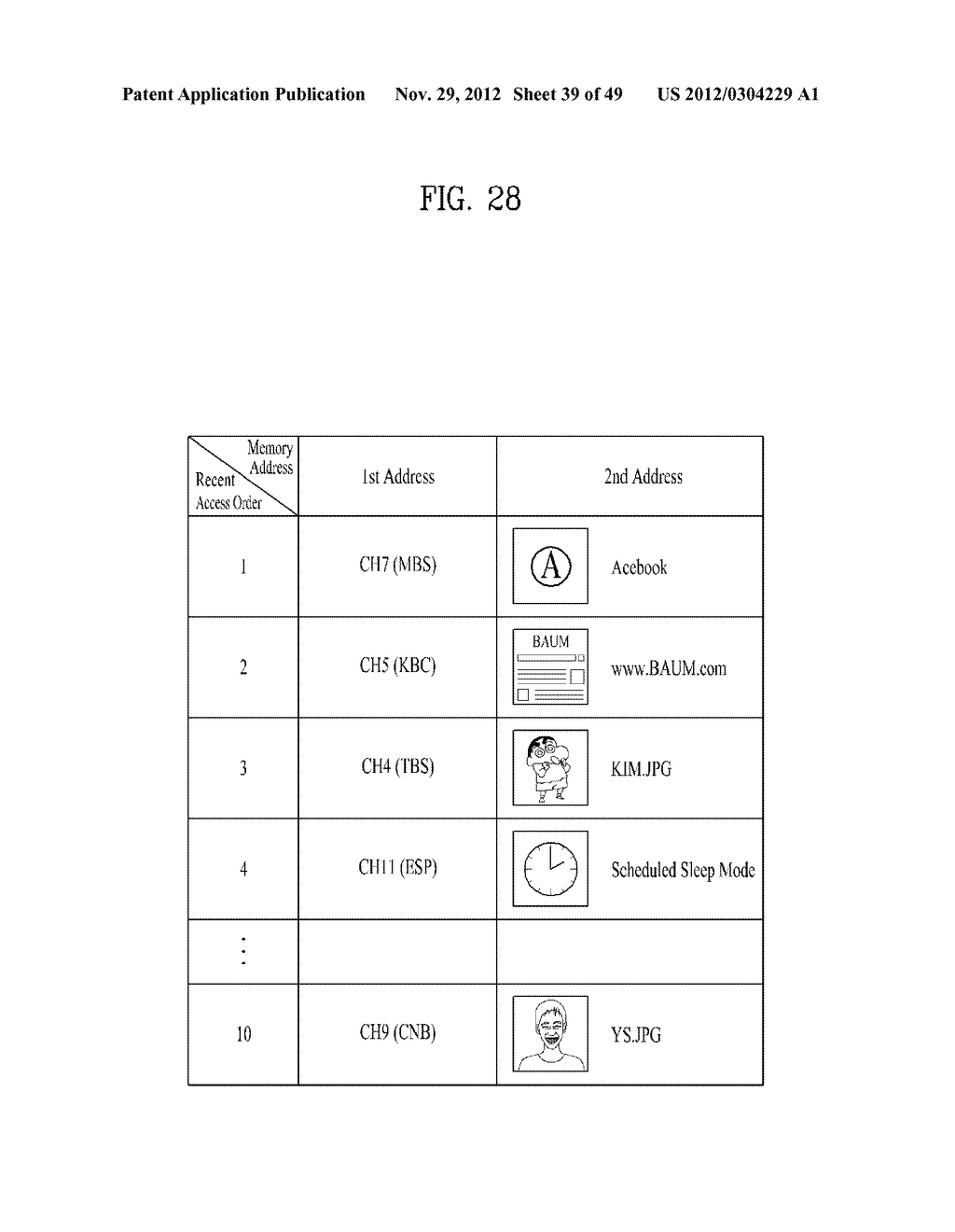 DISPLAY APPARATUS FOR PROCESSING MULTIPLE APPLICATIONS AND METHOD FOR     CONTROLLING THE SAME - diagram, schematic, and image 40