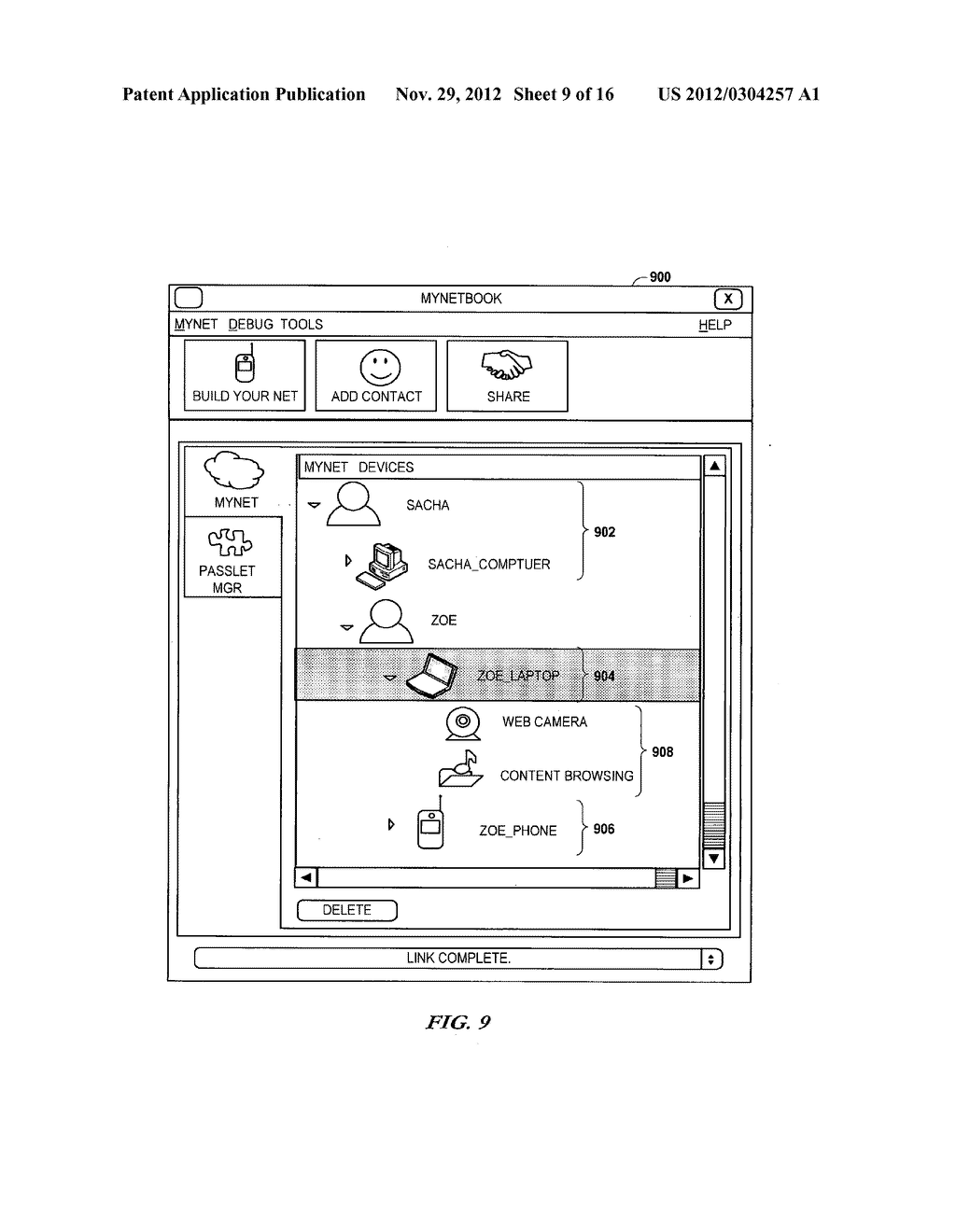 Access rights used for resource discovery in peer-to-peer networks - diagram, schematic, and image 10