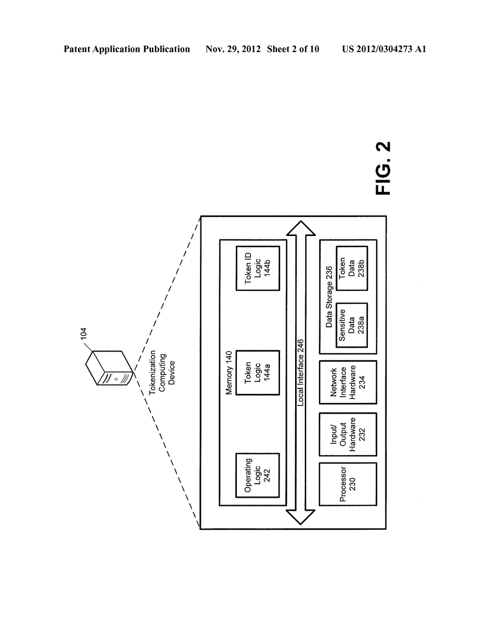 Tokenizing Sensitive Data - diagram, schematic, and image 03