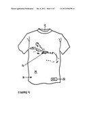 ARTICLE OF CLOTHING HAVING PERSONALIZED INDICIA AND METHOD OF PRODUCING     THE SAME diagram and image