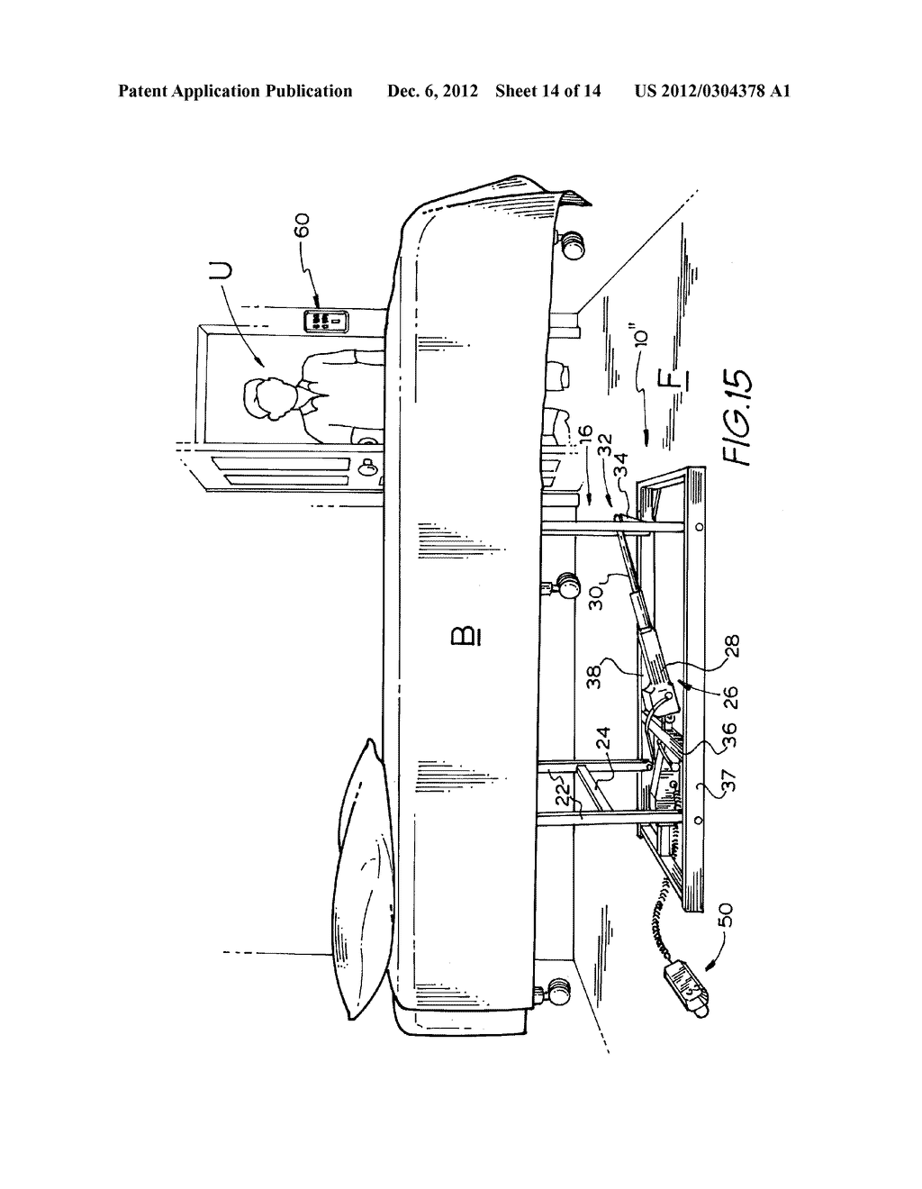 Bed Lifting System - diagram, schematic, and image 15