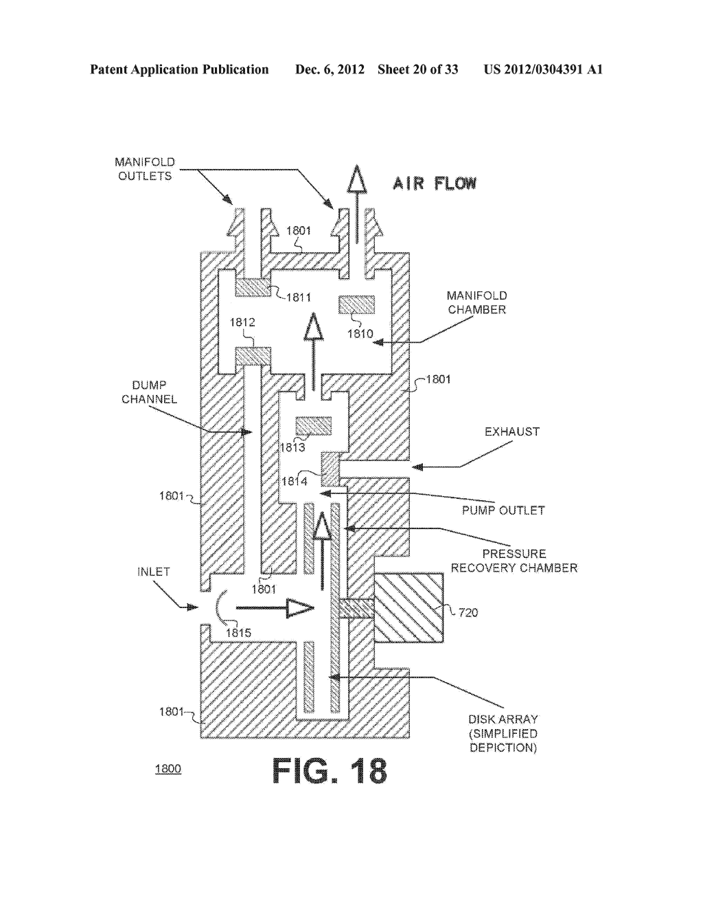 PUMP AND HOUSING CONFIGURATION FOR INFLATING AND DEFLATING AN AIR MATTRESS - diagram, schematic, and image 21