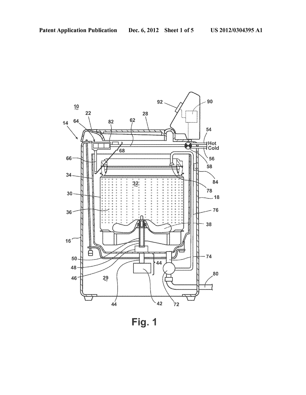 AUTOMATIC TEMPERATURE CONTROL FOR A LAUNDRY TREATING APPLIANCE - diagram, schematic, and image 02