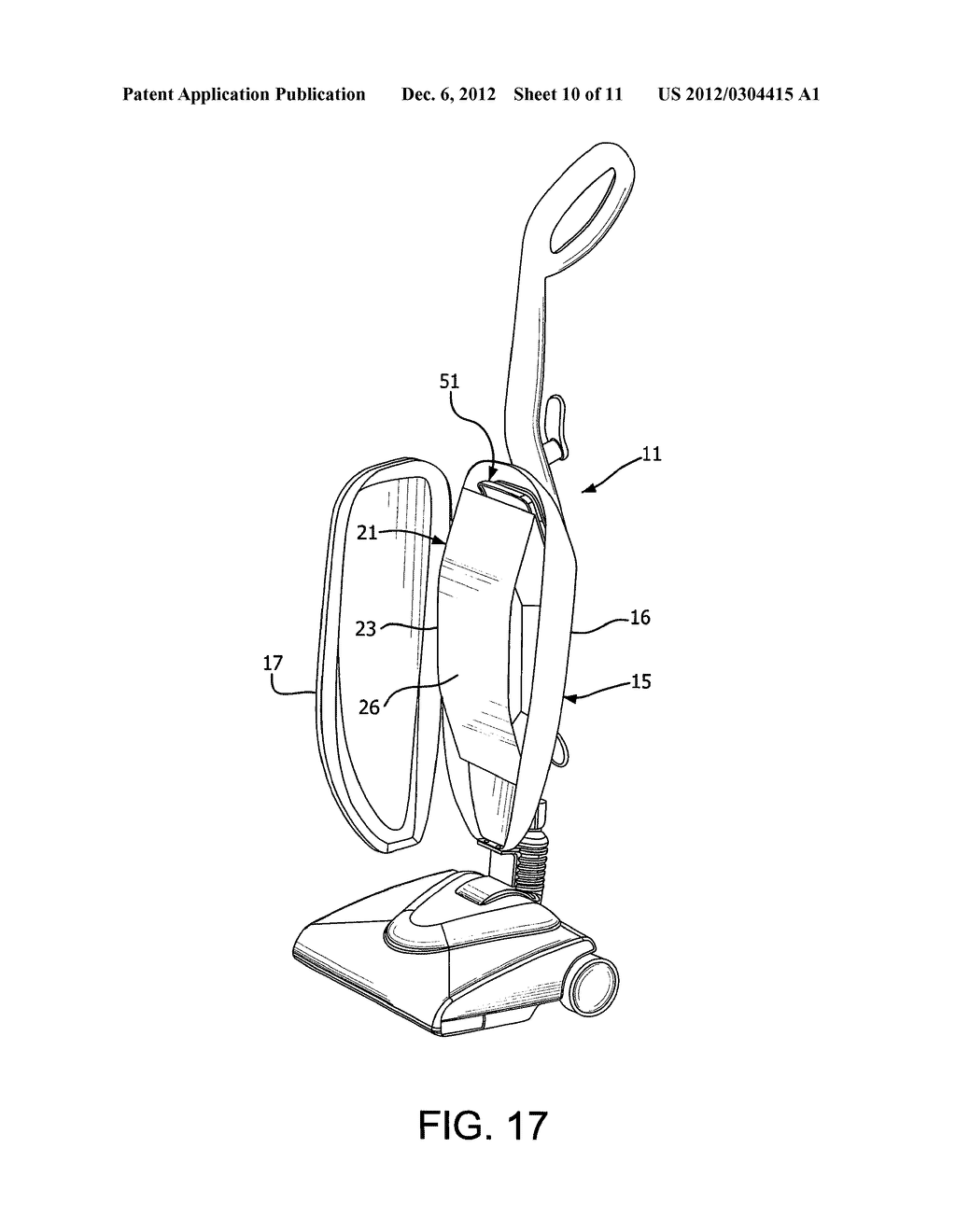 Vacuum Bag Attachment Assembly - diagram, schematic, and image 11