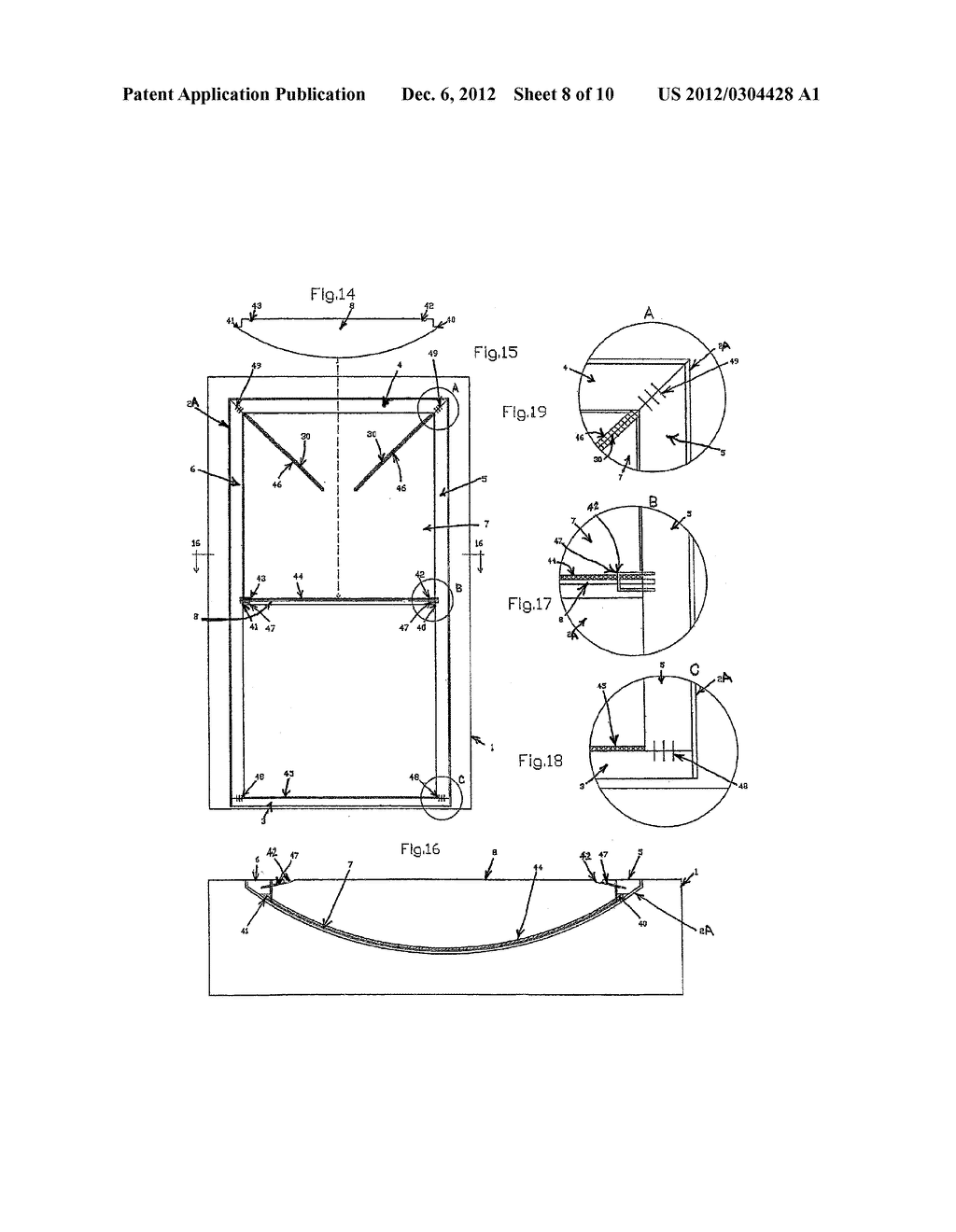 LIGHTWEIGHT DOME-SHAPED CASKET LID AND METHOD OF MANUFACTURE - diagram, schematic, and image 09