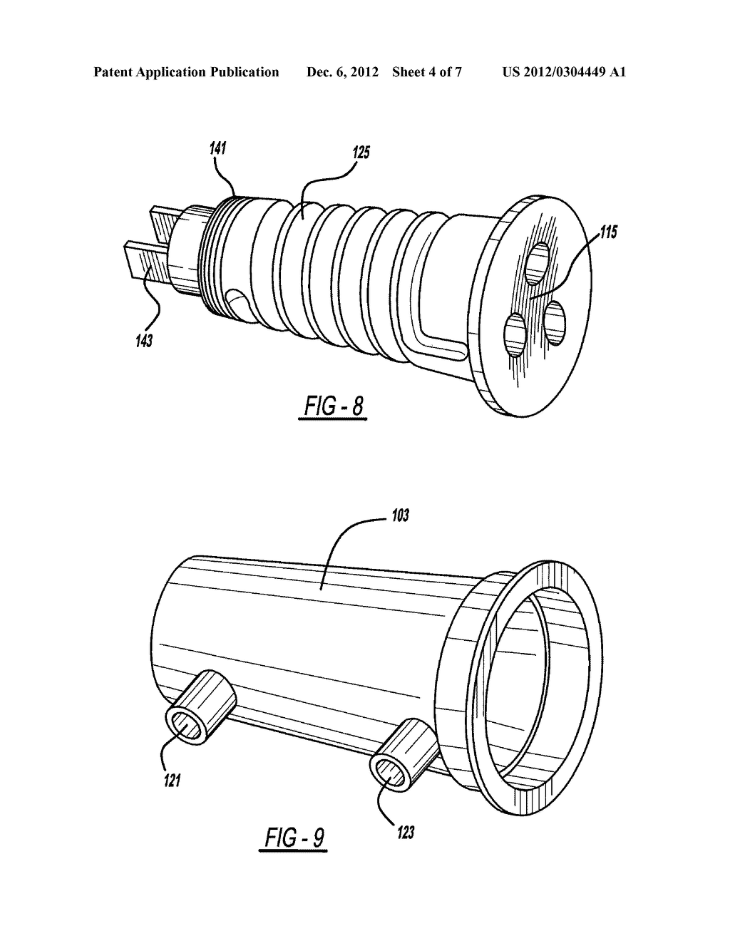 COMPONENT WITH A PASSAGEWAY MADE BY THREE-DIMENSIONAL PRINTING - diagram, schematic, and image 05