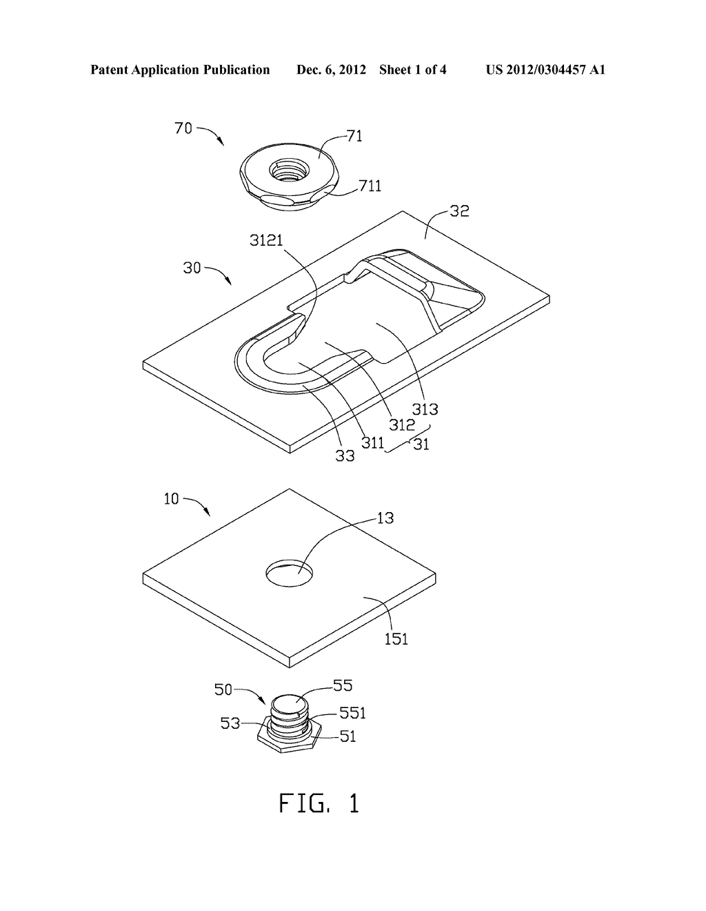 MOUNTING APPARATUS FOR CIRCUIT BOARD - diagram, schematic, and image 02