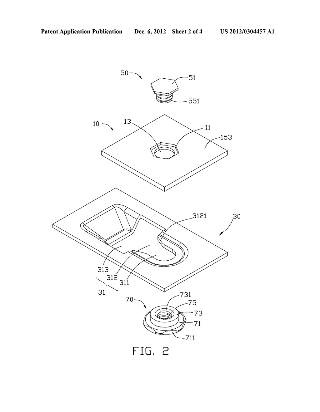 MOUNTING APPARATUS FOR CIRCUIT BOARD - diagram, schematic, and image 03