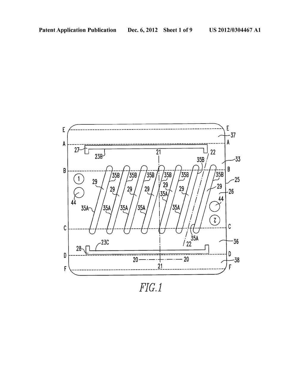 Razor Blade Cartridge With Canted Blades - diagram, schematic, and image 02