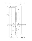 CONFIGURATION OF CONTACTING ZONES IN VAPOR-LIQUID CONTACTING APPARATUSES diagram and image