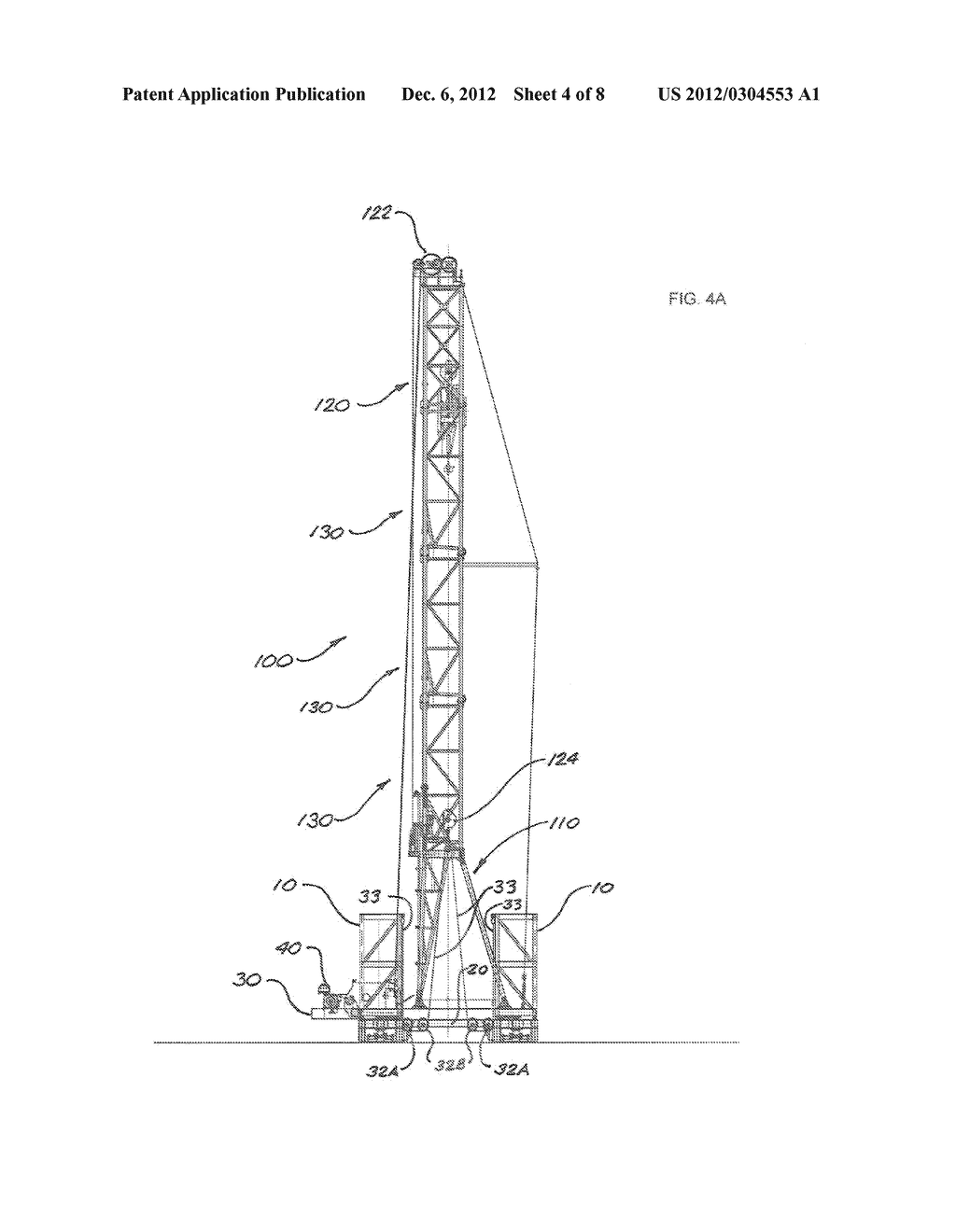 DRILLING RIG SYSTEM WITH SELF-ELEVATING DRILL FLOOR - diagram, schematic, and image 05