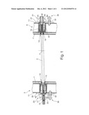 Anchor system of a concrete wall formwork diagram and image