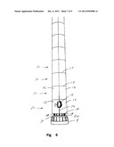 Method for Erecting a Wind Turbine Tower diagram and image