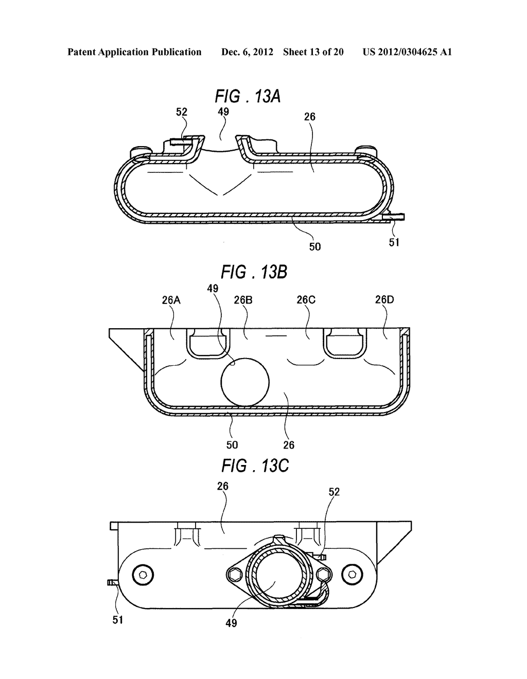 EXHAUST DEVICE OF OUTBOARD MOTOR - diagram, schematic, and image 14