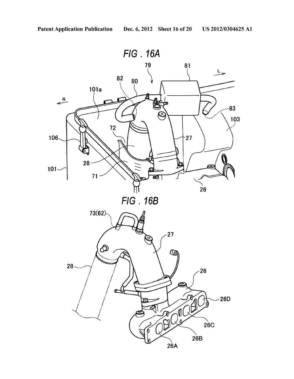 EXHAUST DEVICE OF OUTBOARD MOTOR - diagram, schematic, and image 17