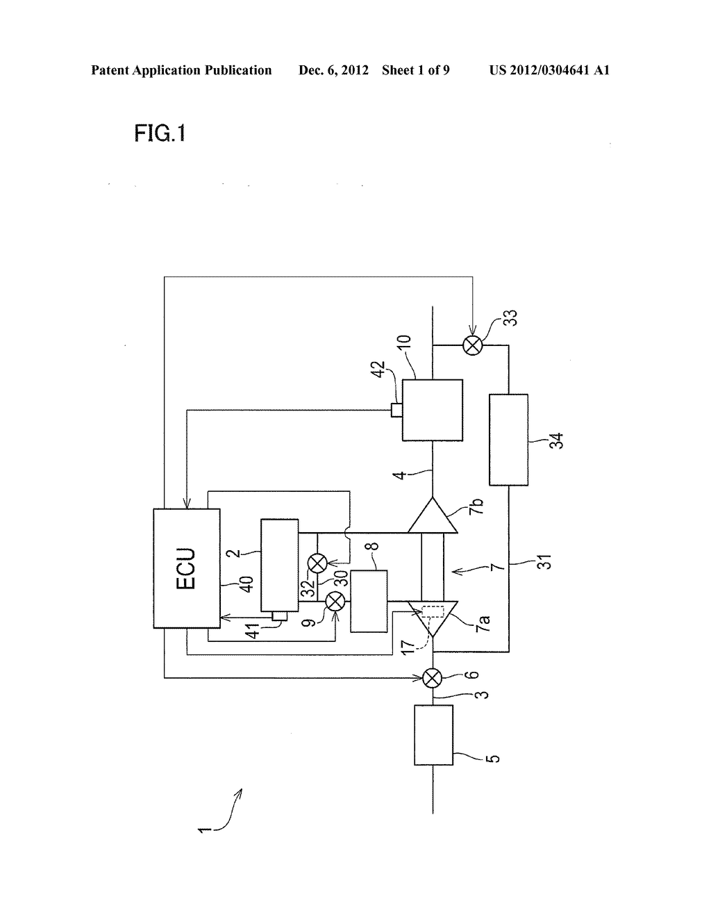 CONTROL APPARATUS FOR INTERNAL COMBUSTION ENGINE EQUIPPED WITH     TURBOCHARGER - diagram, schematic, and image 02