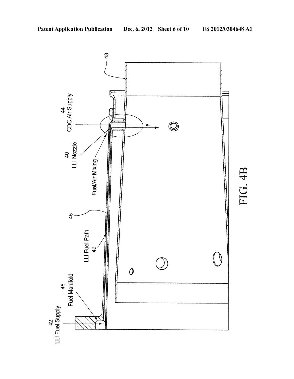 INTEGRATED LATE LEAN INJECTION ON A COMBUSTION LINER AND LATE LEAN     INJECTION SLEEVE ASSEMBLY - diagram, schematic, and image 07