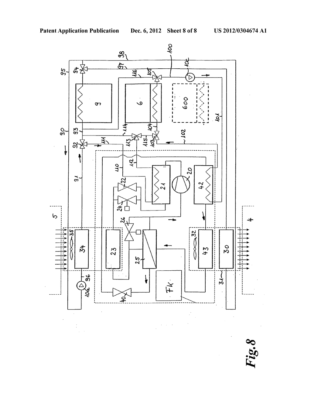 CLIMATE CONTROL SYSTEM FOR A VEHICLE AND METHOD FOR CONTROLLING     TEMPERATURE - diagram, schematic, and image 09