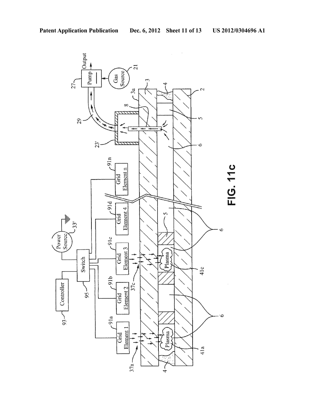 STATIC PLASMA GRID EVACUATION TECHNIQUES FOR VACUUM INSULATING GLASS (VIG)     UNITS - diagram, schematic, and image 12