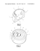 DEVICE AND METHODS FOR MANUFACTURING A HOLLOW GLASS ARTICLE diagram and image