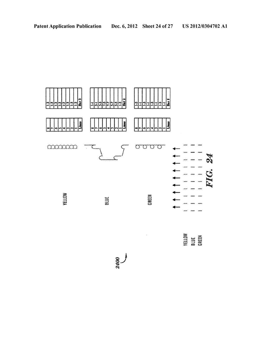 METHOD FOR MAKING A KNITTED MESH - diagram, schematic, and image 25