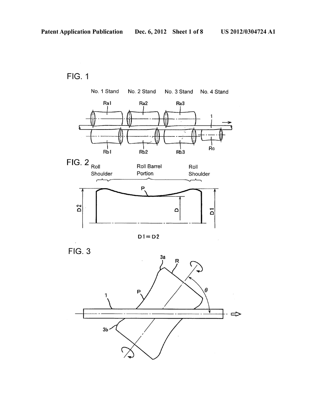 METHOD FOR STRAIGHTENING TUBE AND STRAIGHTENING ROLL - diagram, schematic, and image 02
