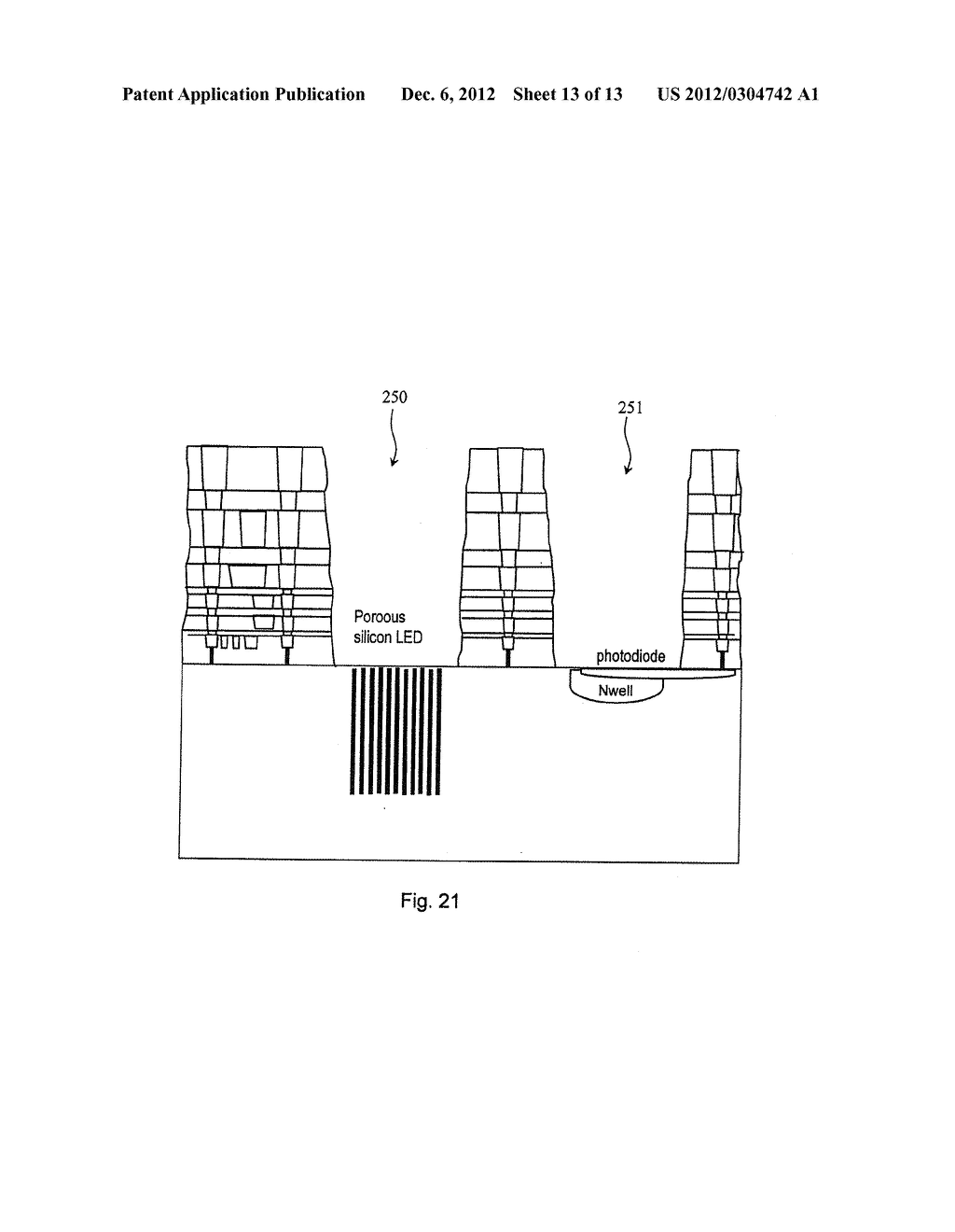 INTEGRATED CMOS POROUS SENSOR - diagram, schematic, and image 14