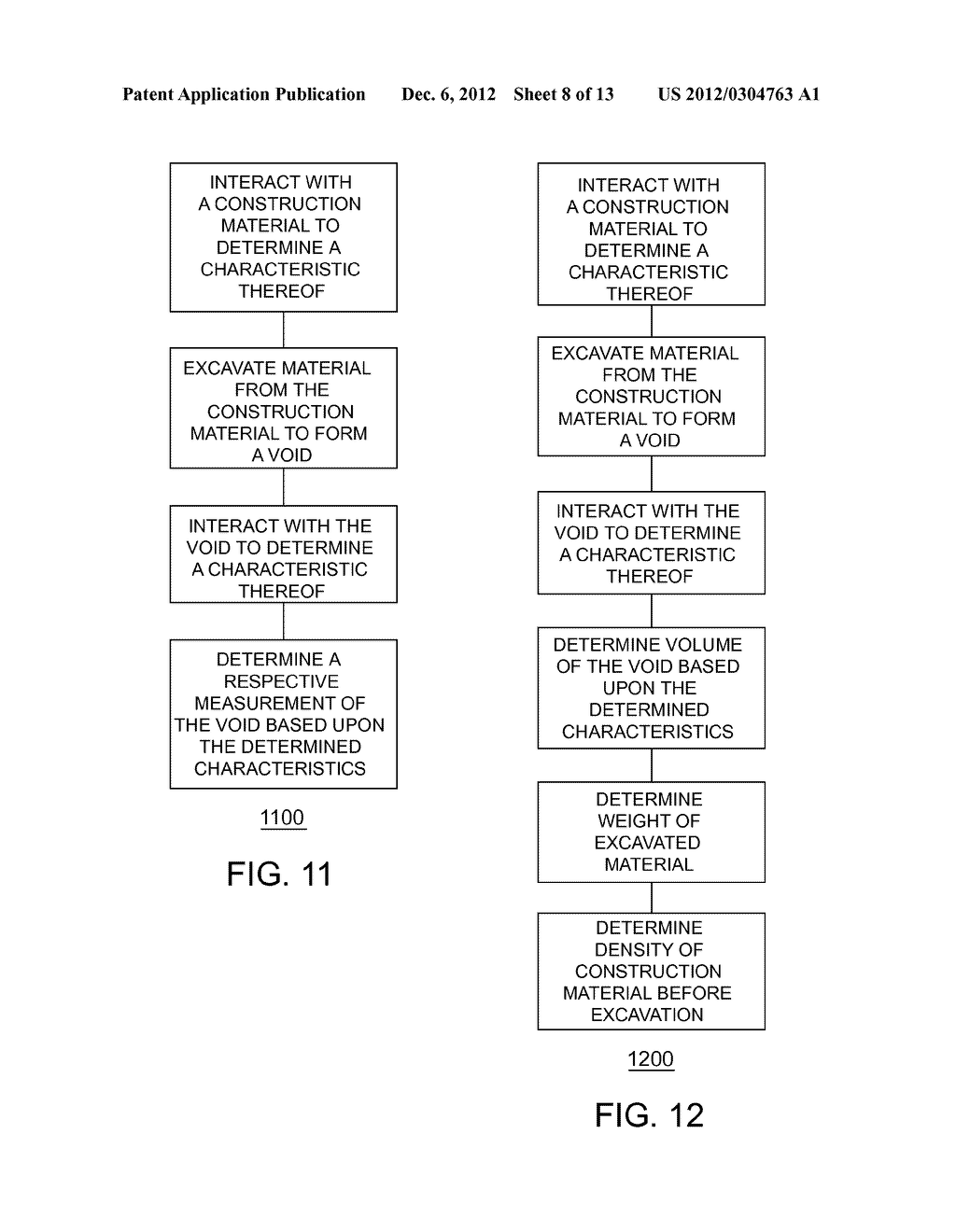 OPTICAL METHOD AND APPARATUS FOR DETERMINING A CHARACTERISTIC SUCH AS     VOLUME AND DENSITY OF AN EXCAVATED VOID IN A CONSTRUCTION MATERIAL - diagram, schematic, and image 09