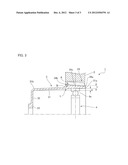 WAVE GEAR DEVICE PROVIDED WITH TAPERED FLEXIBLE EXTERNALLY TOOTHED GEAR diagram and image