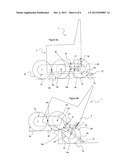 DEVICE ENABLING AN ELECTRIC WHEELCHAIR TO CROSS OBSTACLES diagram and image