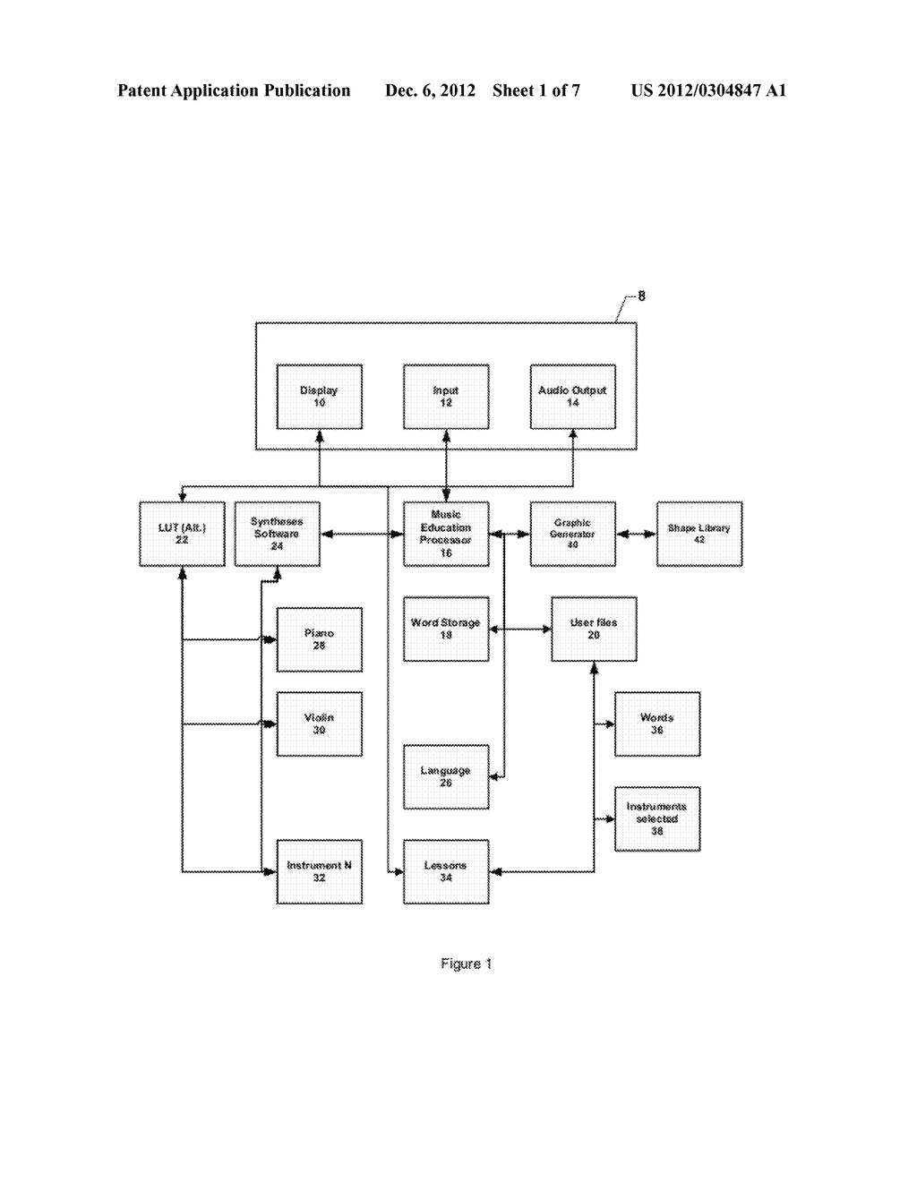 System and Method for Musical Game Playing and Training - diagram, schematic, and image 02