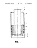 HYDRAULIC CYLINDER WITH AN O-RING SEAL OF VARIABLE GEOMETRY diagram and image