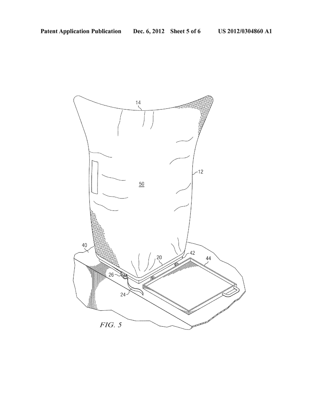 Dust Screen and Method for Dry Bulk Storage Units - diagram, schematic, and image 06