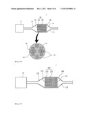 DEVICE FOR REDUCING SOOT PARTICLES AND METHOD FOR THE SAME diagram and image