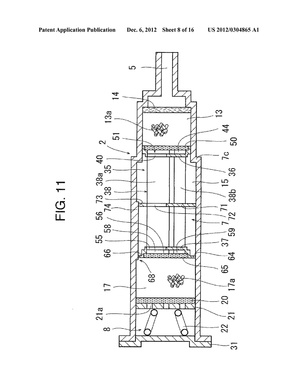 EVAPORATED FUEL TREATING DEVICE - diagram, schematic, and image 09