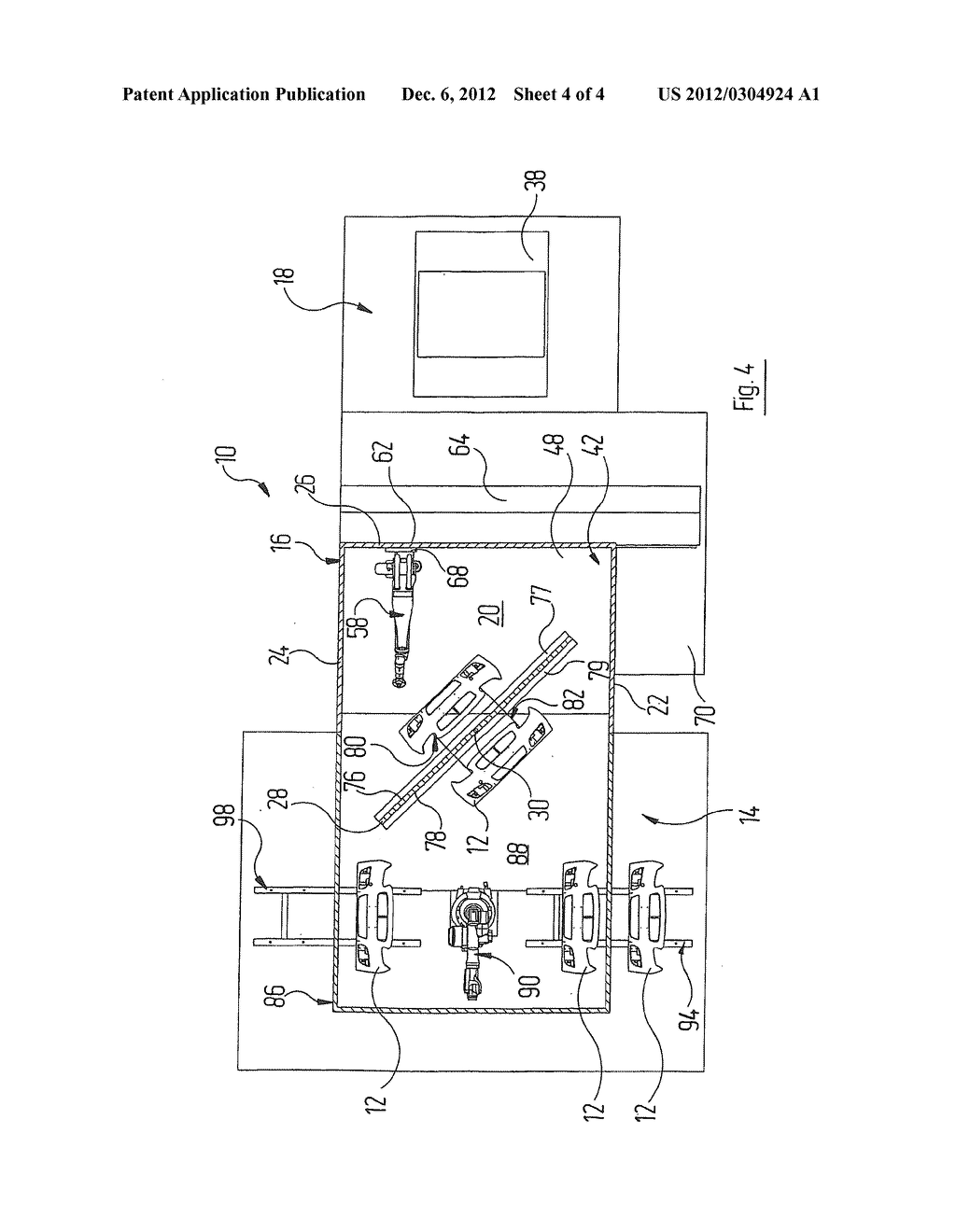 SYSTEM FOR TREATING SURFACES OF OBJECTS - diagram, schematic, and image 05