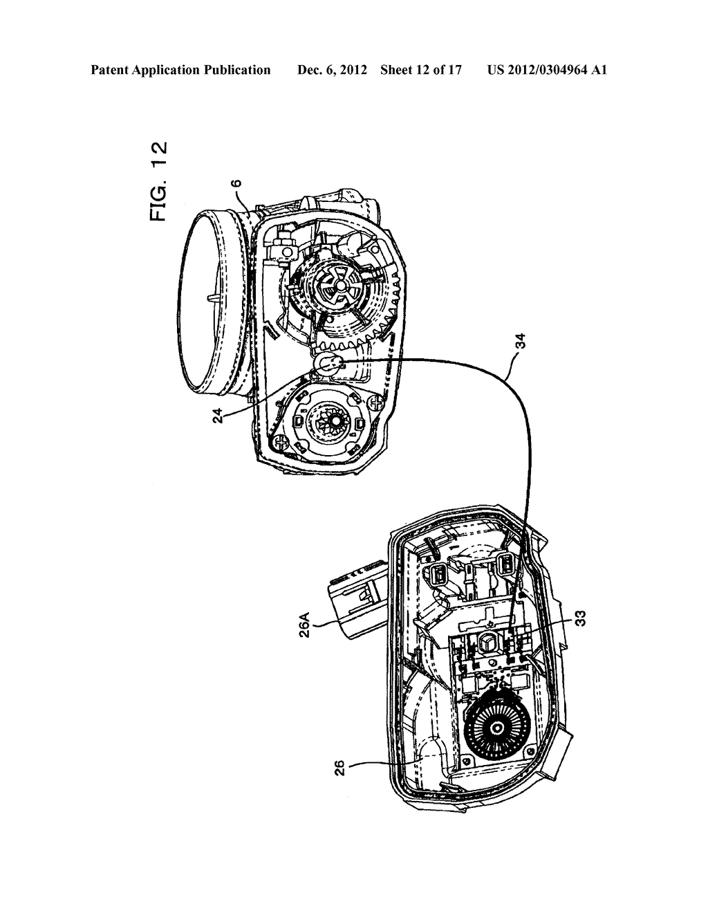 Motor-Driven Throttle Valve Control Device Having Inductance-Based     Noncontact Rotation Angle Detecting Device, and Rotation Angle Detecting     Device Used for the Same - diagram, schematic, and image 13