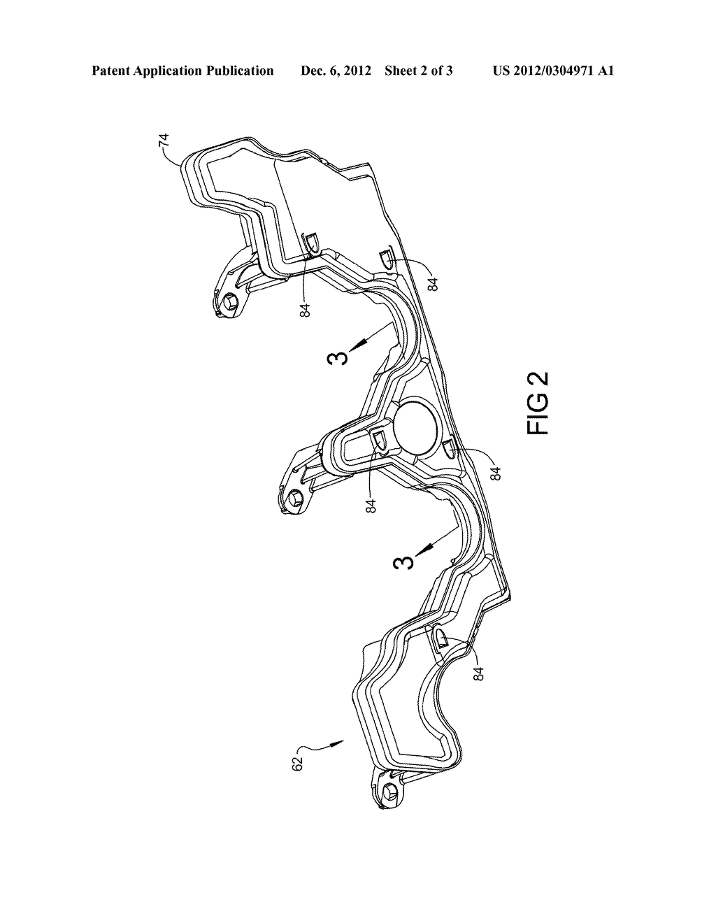 ENGINE INCLUDING CRANKCASE VENTILATION SYSTEM OIL DRAIN FEATURES - diagram, schematic, and image 03