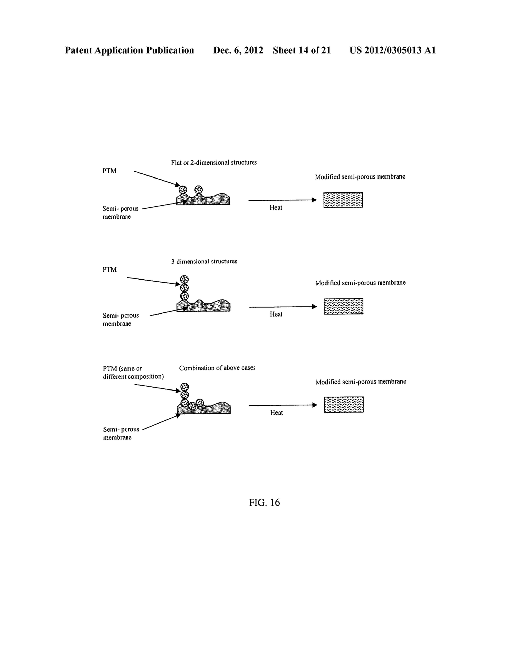 Method of Applying Phase Transition Materials to Semi-Porous, Flexible     Substrates Used to Control Gas Permeability - diagram, schematic, and image 15
