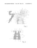 PRECOMPRESSION SYSTEM FOR A LIQUID DISPENSING DEVICE AND METHOD OF     ASSEMBLING SUCH PRECOMPRESSED SYSTEM diagram and image