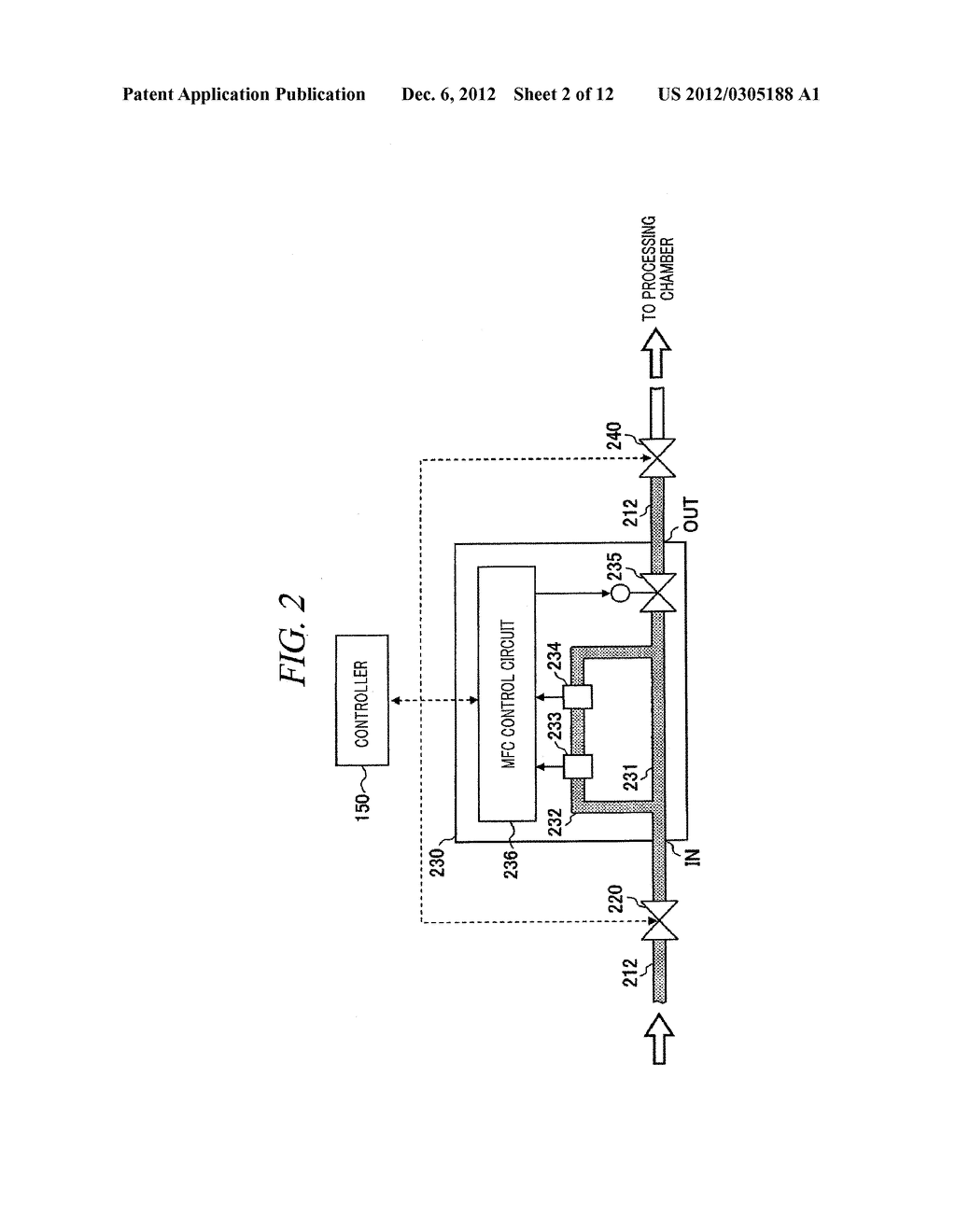 PLASMA PROCESSING APPARATUS AND GAS SUPPLY METHOD THEREFOR - diagram, schematic, and image 03