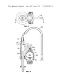 Hydraulic down pressure control system for an agricultural implement diagram and image