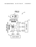 SHIFT CONTROL DEVICE FOR VEHICLE diagram and image