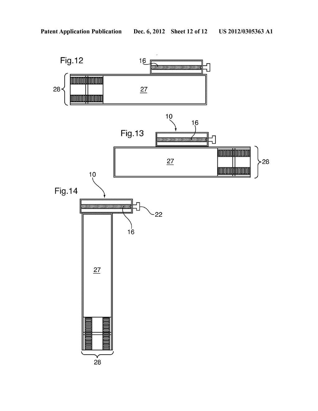 Recirculation bin for drill tailings having deflector means, and a drill     tailings handling apparatus - diagram, schematic, and image 13