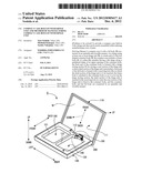 COMPACT CASE BUILT-IN WITH HINGE UNIT AND METHOD OF MANUFACTURING COMPACT     CASE BUILT-IN WITH HINGE UNIT diagram and image