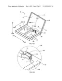 COMPACT CASE BUILT-IN WITH HINGE UNIT AND METHOD OF MANUFACTURING COMPACT     CASE BUILT-IN WITH HINGE UNIT diagram and image