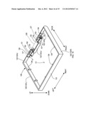 COMPACT CASE BUILT-IN WITH HINGE UNIT AND METHOD OF MANUFACTURING COMPACT     CASE BUILT-IN WITH HINGE UNIT diagram and image