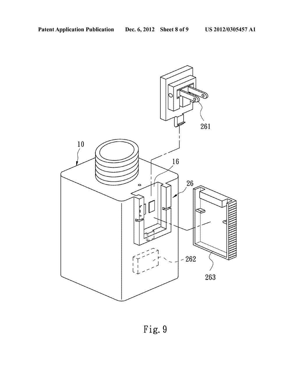 WATER FILTER AND ALERT ASSEMBLY FOR BATHROOM USE - diagram, schematic, and image 09